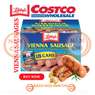 [LỐC 18 HŨ] Xúc Xích Libby Vienna Sausage 130g - Chính Hãng Mỹ