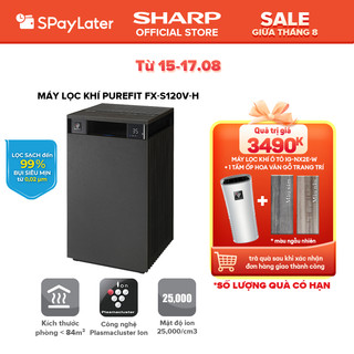 Máy lọc không khí Sharp Purefit fx s120V h chính hãng