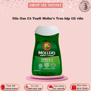 Dầu gan cá tuyết Moller’s Nội địa Ba Lan[Hộp 112v]