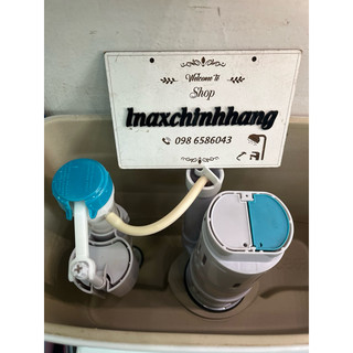 Bộ xả liền khối INAX 2 nhấn thay cho AC-900, 959, 969, C969Vn- hàng chính hãng