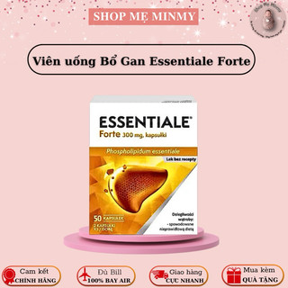 Viên uống thải độc gan Essentiale Forte - giải độc gan, làm mát gan - Hộp 50 viên