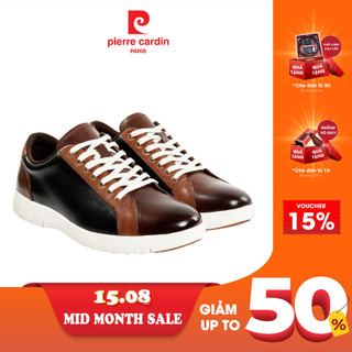 Giày thời trang pierre cardin chất liệu da bò cao cấp, đế cao su chống trượt - pcmfwlh 790