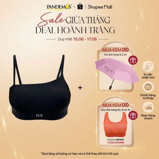Áo ngực ELLE Pandemos cup ngang cách điệu có gọng nâng ngực cao cấp LB8595