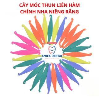 Set 10 Cây Móc Chun Liên Hàm Niềng Răng, Cây Móc Thun Liên Hàm, Móc Chun Chỉnh Nha, Dụng Cụ Chỉnh Nha