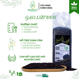 Gạo lứt đen điện biên 1kg