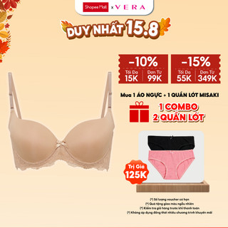 Áo ngực Misaki mút mỏng có lớp đệm độc đáo 0108