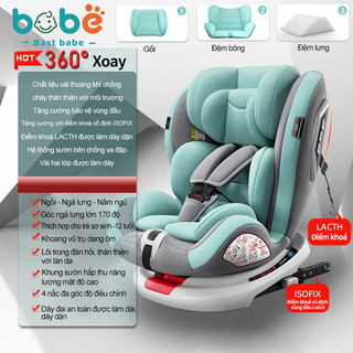 Ghế Ngồi Ô Tô Cho Bé  Có Khóa Chốt An Toàn