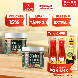 - combo 2 hủ gia vị chẩm chéo vifon 150g/hủ