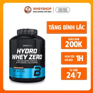 Sữa dinh dưỡng hỗ trợ tăng cơ Hydro Whey Zero 4Lbs (1.8kg) - WHEYSHOP VN