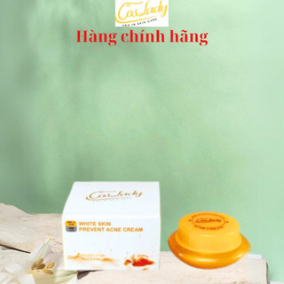 [Mã SKAMLTSM9 giảm 10% đơn 99K] Kem Dưỡng Trắng Dành Cho Da Mụn 12gr - Coslady White Skin Acne Cream