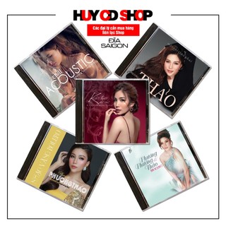 7 Đĩa CD Phương Phương Thảo hát Nhạc trẻ và nhạc Bolero trữ tình Acoustic Đĩa lòng trắng HUY CD SHOP