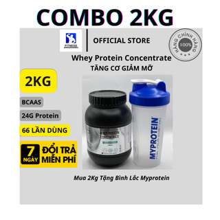 [ CHÍNH HÃNG  ] COMBO 2KG  Whey Protein concentrate