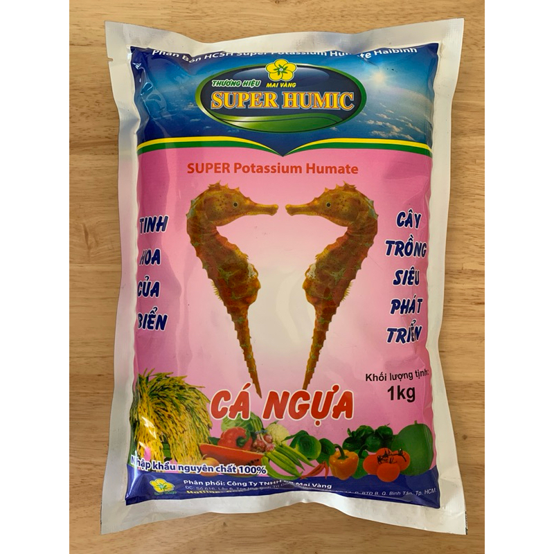 Phân bón HCSH Super Potassium Humate Haibinh hiệu SUPER HUMIC