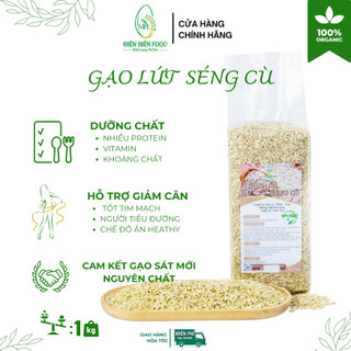 Gạo lứt séng cù dài điện biên 1kg