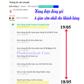 Cánh quạt hơi nước Sunhouse SHD7739, SHD7740, SHD7742, SHD7747,SHD7757 - Quay thuận (406x104)