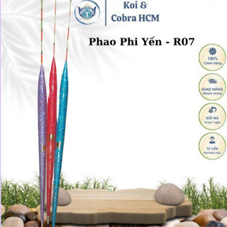 Phao phi yến sắc màu r07 - phao câu cá