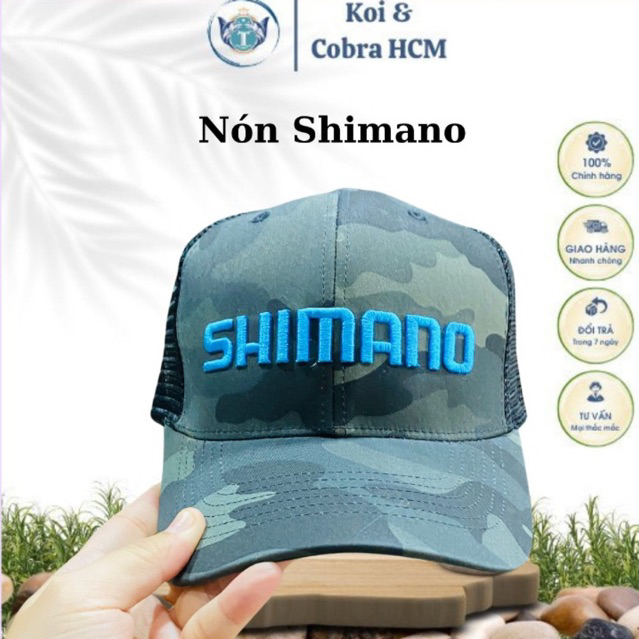 [HCM] Nón Shimano - Nón Trucker cong & Snapback thẳng
