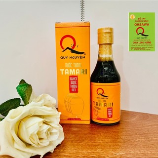 Nước tương tamari quy nguyên 250ml thầy tuệ hải sx, nước tương tamari hữu cơ