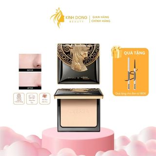 Phấn phủ trang điểm ZEESEA chống thấm nước kiềm dầu phong cách Anh Quốc bảo tàng cổ điển 8g