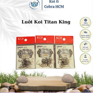 Lưỡi KOI Titan King - Lưỡi câu cá không ngạnh tổng hợp