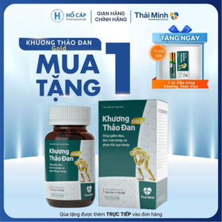 Viên Khương Thảo Đan Gold Thái Minh - Hỗ trợ xương khớp - Lọ 30 và 120 viên