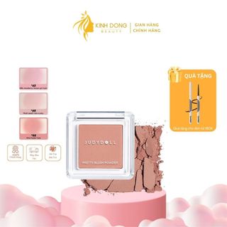 Phấn má hồng Judydoll màu đơn sắc tông nude tự nhiên 2g