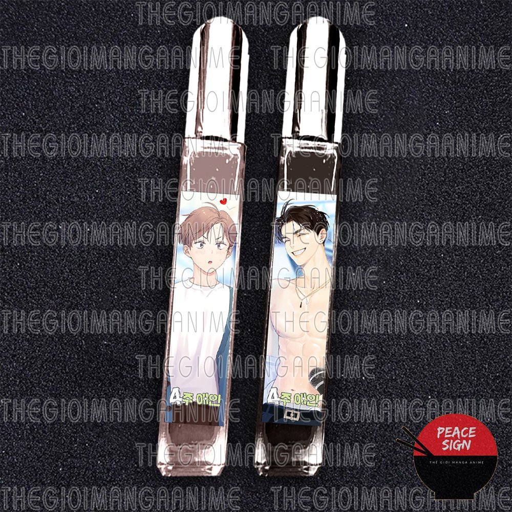 Xịt thơm TÌNH NHÂN 4 TUẦN 4 Week Lovers theo nhân vật nước hoa khử mùi manhwa BL boylove quà tặng độ