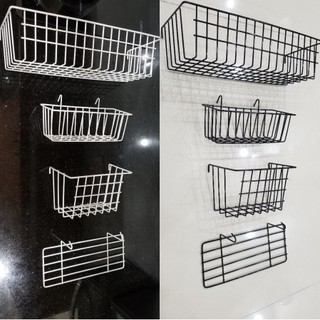 Giỏ cài lưới, giá đựng phụ kiện để đồ đa năng, cài khung sắt trang trí, decor phòng sang trọng