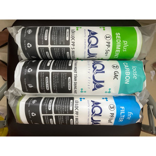 Bộ 3 lõi lọc AQUA 123 ( có sỉ lẻ toàn quốc )
