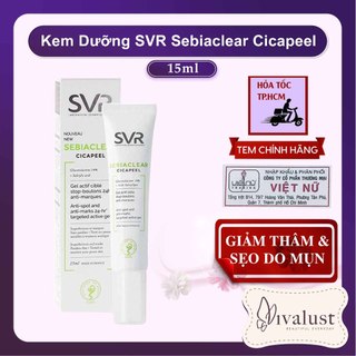 Kem Dưỡng SVR Sebiaclear Cicapeel 15ml - Giảm thâm, sẹo do mụn