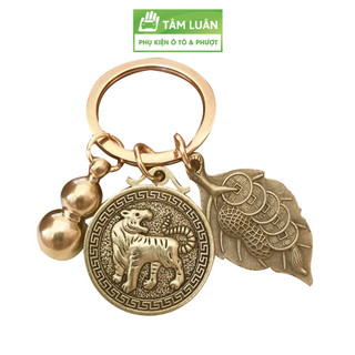 Móc khóa xe máy ô tô 12 con giáp, Tâm Luân phụ kiện ô tô