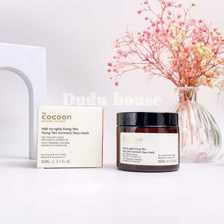Mặt Nạ Nghệ Cocoon Hưng Yên Làm Sáng Da, Mờ Thâm Mụn, Kiềm Dầu Hiệu Quả 30ml Duduhouse
