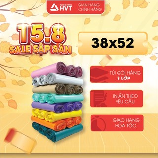 [100 Túi] Túi Gói Hàng Niêm Phong NHUAHVT Size 38*52cm Đóng Hàng Chuyển Phát Nhanh