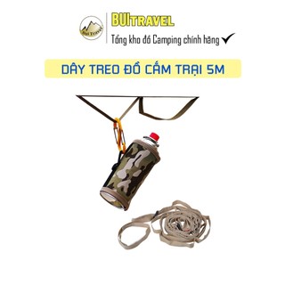 Dây treo đồ phụ kiện cắm trại đa năng 5m