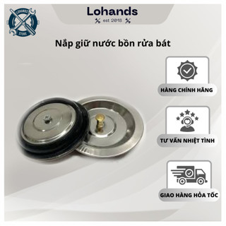 Nắp đậy nắp chậu rửa bát inox chắc chắn giữ nước tốt Lohandstore