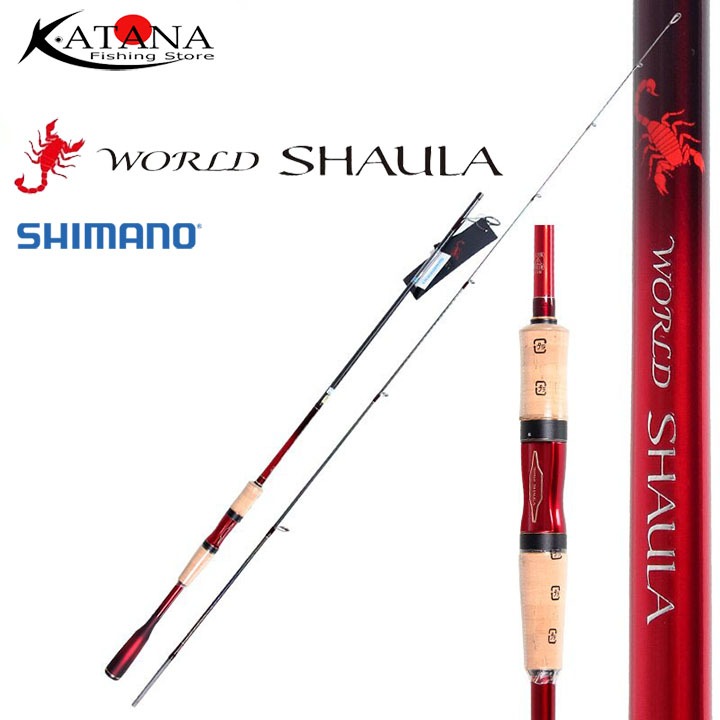 Cần Câu Shimano World Shaula - Máy Đứng - Máy Ngang
