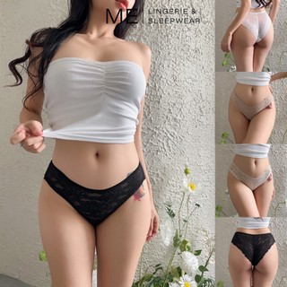  Quần lót ren ME ME LINGERIE mềm mại co giãn êm ái có size nhiều màu không lộ viền hông gợi cảm basic 