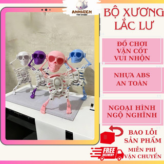 Bộ xương nhảy múa, đồ chơi đầu lâu lên dây cót vui nhộn giảm stress