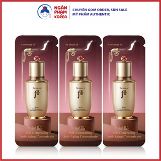 10 gói serum tự sinh whoo bichup giúp trẻ hóa da 1ml
