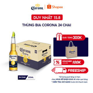 Bia Corona Extra nhập khẩu thùng 24 chai
