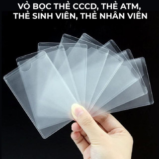 [Sỉ 50d] Vỏ bọc thẻ căn cước công dân, thẻ ATM, thẻ sinh viên, thẻ nhân viên, tiện lợi
