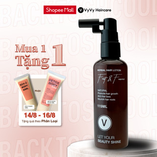 Xịt bưởi Nano kích mọc tóc nhanh dài làm dày và giảm rụng tóc Vyvyhaircare V 115ml