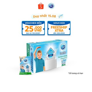 Thùng 24 bịch sữa Uống Dutch Lady Cô Gái Hà Lan Có Đường Cao Khỏe (24X180ml)