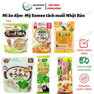 Mì ăn dặm -Mỳ Somen tách muối Nhật Bản cho bé ăn dặm cho bé date t10/2026
