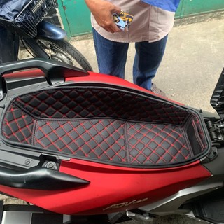 Lót cốp da Honda PCX và ADV 150 2018 tới 2024 (2 xe cốp giống nhau), Có túi THÊU LOGO HONDA CỰC ĐẸP.