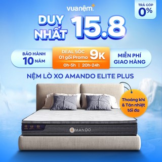 Nệm lò xo Amando Elite Original túi độc lập tiêu chuẩn khách sạn 5 sao