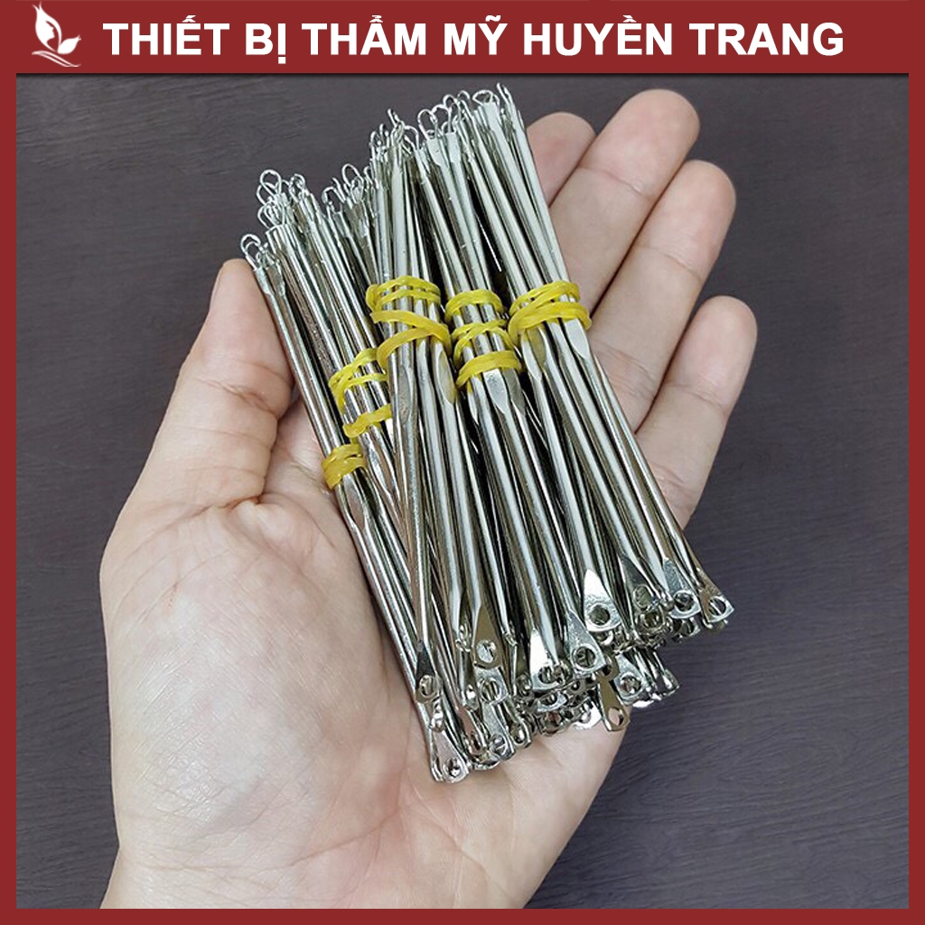 10 Que Nặn Mụn Tân Tiến 2 Đầu Dài 10Cm Siêu Rẻ - Thẩm Mỹ Huyền Trang Nanocee