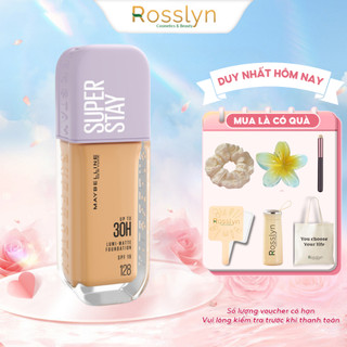 Kem nền bắt sáng Superstay Lumi Matte 30H che phủ siêu nhẹ mặt Maybelline New York 35ml Rosslyn