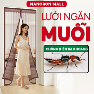 LƯỚI CHỐNG MUỖI NAM CHÂM NANORON DÁN CỬA RA VÀO TỰ ĐỘNG ĐÓNG LẠI, KHÔNG CẦN KHOAN ĐỤC