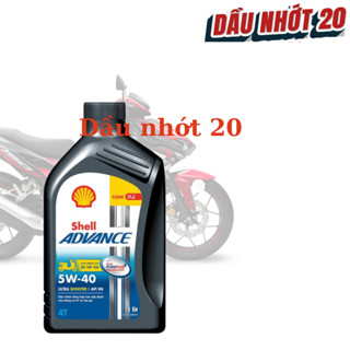  Nhớt xe tay ga 100% tổng hợp Shell Advance Ultra Scooter 